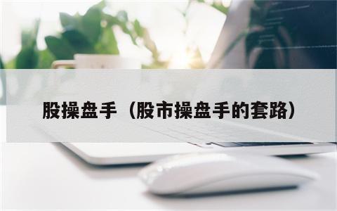 股操盘手（股市操盘手的套路）