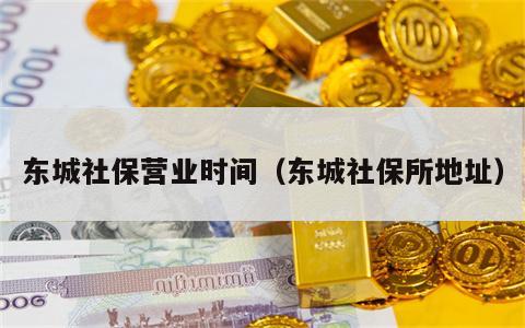 东城社保营业时间（东城社保所地址）