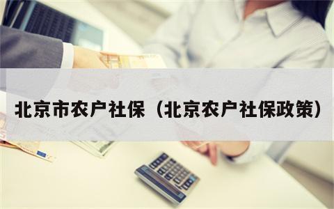 北京市农户社保（北京农户社保政策）