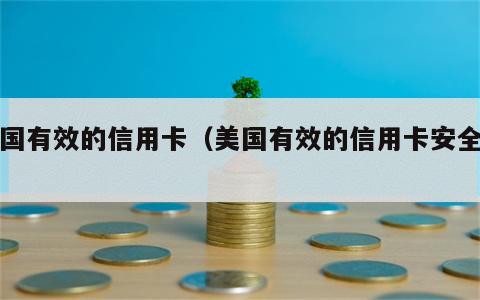 美国有效的信用卡（美国有效的信用卡安全码）