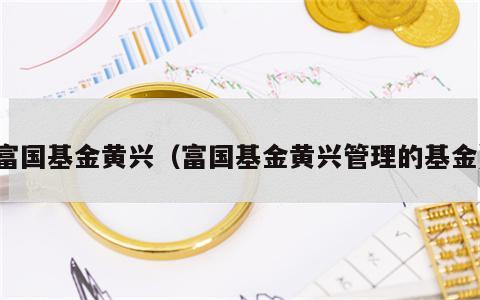 富国基金黄兴（富国基金黄兴管理的基金）