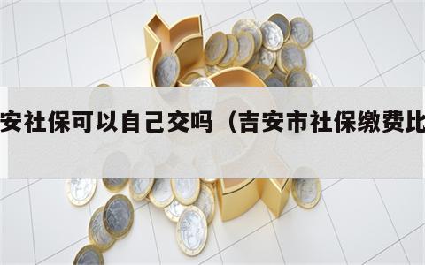 吉安社保可以自己交吗（吉安市社保缴费比例）