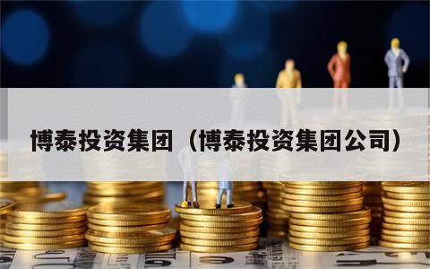 博泰投资集团（博泰投资集团公司）