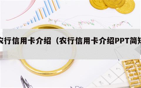 农行信用卡介绍（农行信用卡介绍PPT简短）