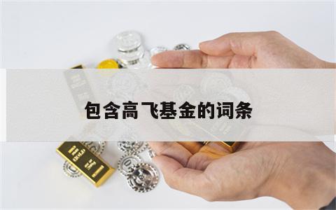 包含高飞基金的词条