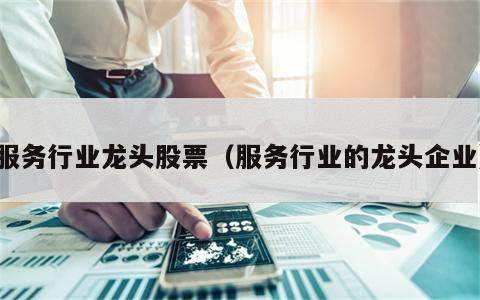 服务行业龙头股票（服务行业的龙头企业）