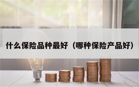 什么保险品种最好（哪种保险产品好）