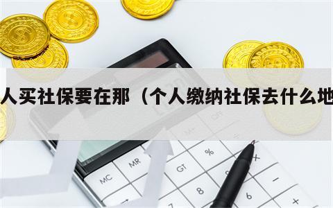 个人买社保要在那（个人缴纳社保去什么地方）
