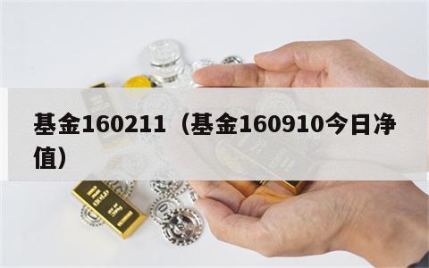 基金160211（基金160910今日净值）