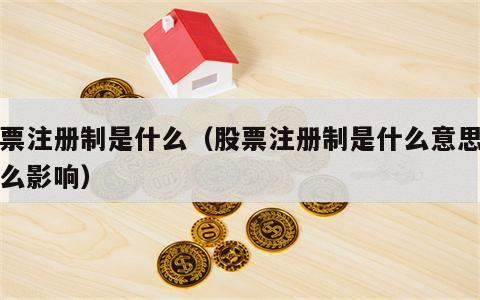 股票注册制是什么（股票注册制是什么意思有什么影响）