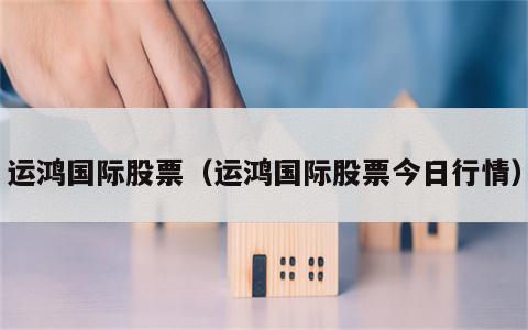 运鸿国际股票（运鸿国际股票今日行情）