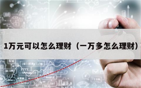 1万元可以怎么理财（一万多怎么理财）