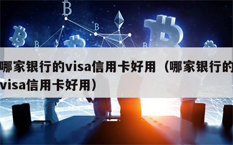 哪家银行的visa信用卡好用（哪家银行的visa信用卡好用）
