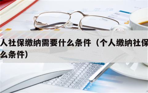 个人社保缴纳需要什么条件（个人缴纳社保有什么条件）