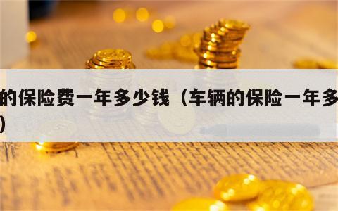 车的保险费一年多少钱（车辆的保险一年多少钱）