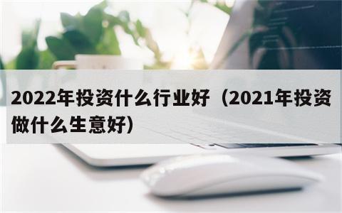 2022年投资什么行业好（2021年投资做什么生意好）