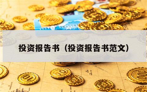 投资报告书（投资报告书范文）