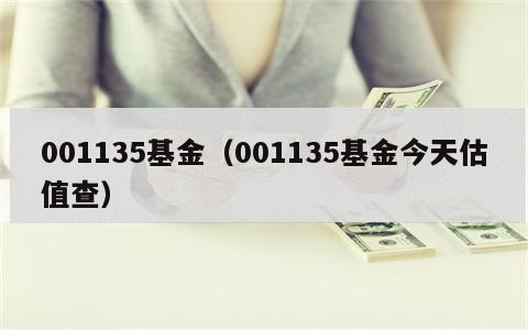 001135基金（001135基金今天估值查）