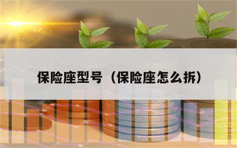 保险座型号（保险座怎么拆）