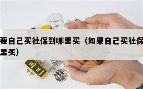 我要自己买社保到哪里买（如果自己买社保去哪里买）