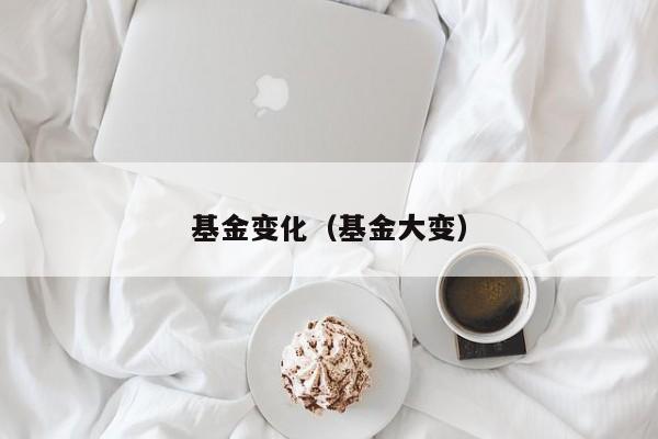 基金变化（基金大变）