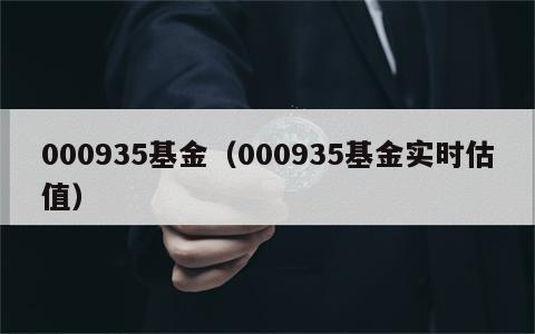 000935基金（000935基金实时估值）