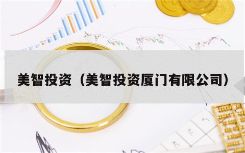 美智投资（美智投资厦门有限公司）