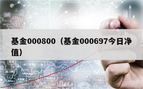 基金000800（基金000697今日净值）
