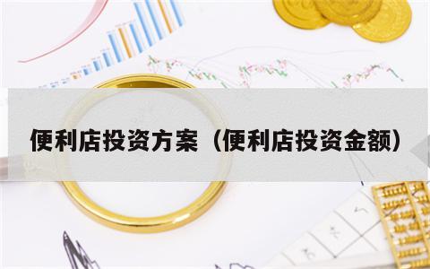 便利店投资方案（便利店投资金额）