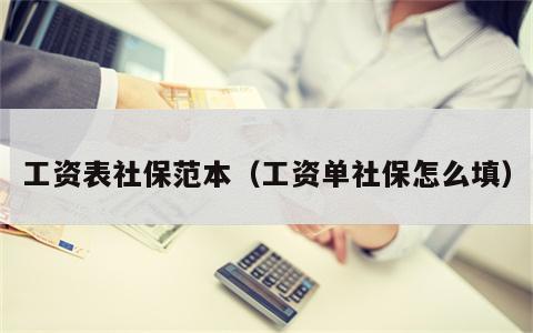 工资表社保范本（工资单社保怎么填）
