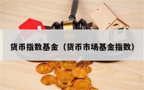 货币指数基金（货币市场基金指数）