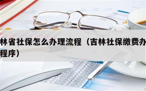 吉林省社保怎么办理流程（吉林社保缴费办理小程序）