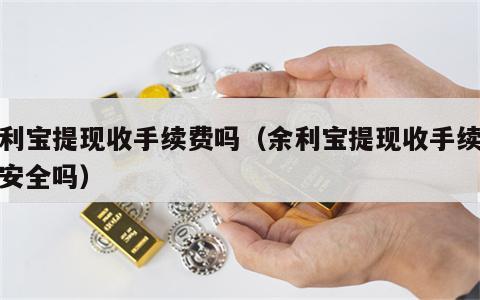 余利宝提现收手续费吗（余利宝提现收手续费吗安全吗）
