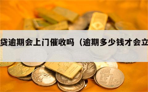 网贷逾期会上门催收吗（逾期多少钱才会立案）