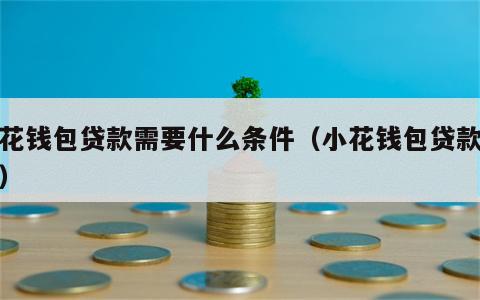 小花钱包贷款需要什么条件（小花钱包贷款流程）