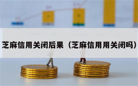 芝麻信用关闭后果（芝麻信用用关闭吗）
