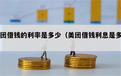 美团借钱的利率是多少（美团借钱利息是多高）