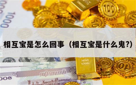 相互宝是怎么回事（相互宝是什么鬼?）
