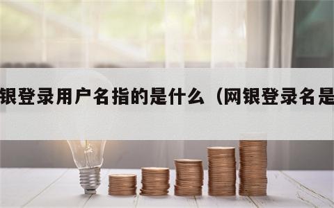 网银登录用户名指的是什么（网银登录名是啥）