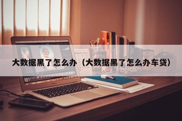 大数据黑了怎么办（大数据黑了怎么办车贷）