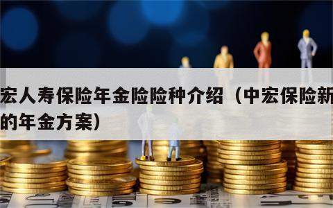中宏人寿保险年金险险种介绍（中宏保险新推出的年金方案）