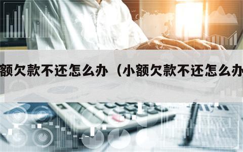 小额欠款不还怎么办（小额欠款不还怎么办呢）