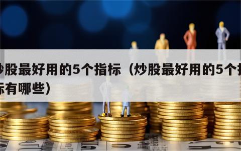 炒股最好用的5个指标（炒股最好用的5个指标有哪些）