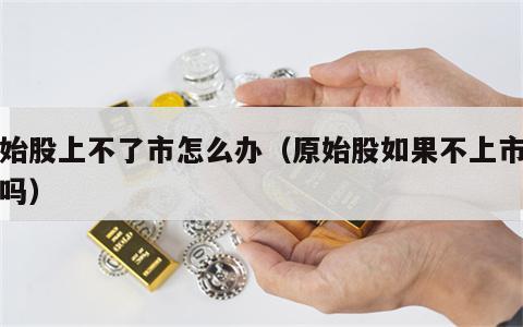 原始股上不了市怎么办（原始股如果不上市有用吗）