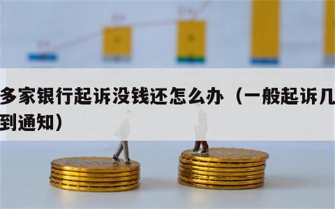 被多家银行起诉没钱还怎么办（一般起诉几天接到通知）