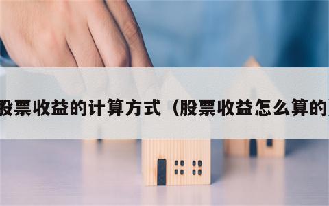股票收益的计算方式（股票收益怎么算的）