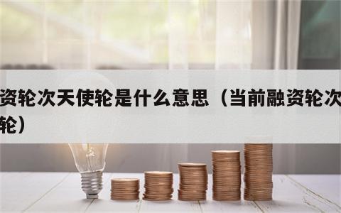 融资轮次天使轮是什么意思（当前融资轮次天使轮）