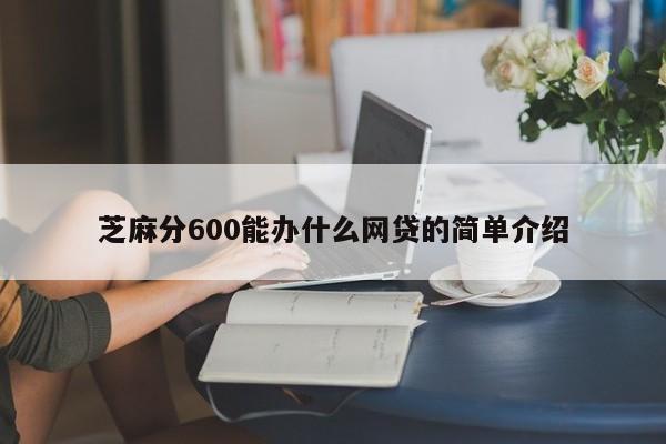 芝麻分600能办什么网贷的简单介绍