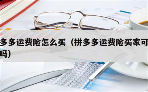 拼多多运费险怎么买（拼多多运费险买家可以买吗）