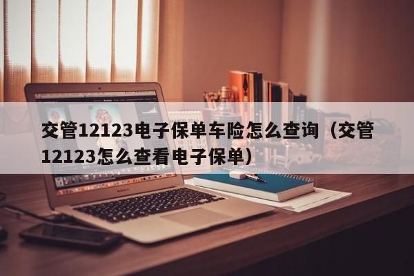 交管12123电子保单车险怎么查询（交管12123怎么查看电子保单）